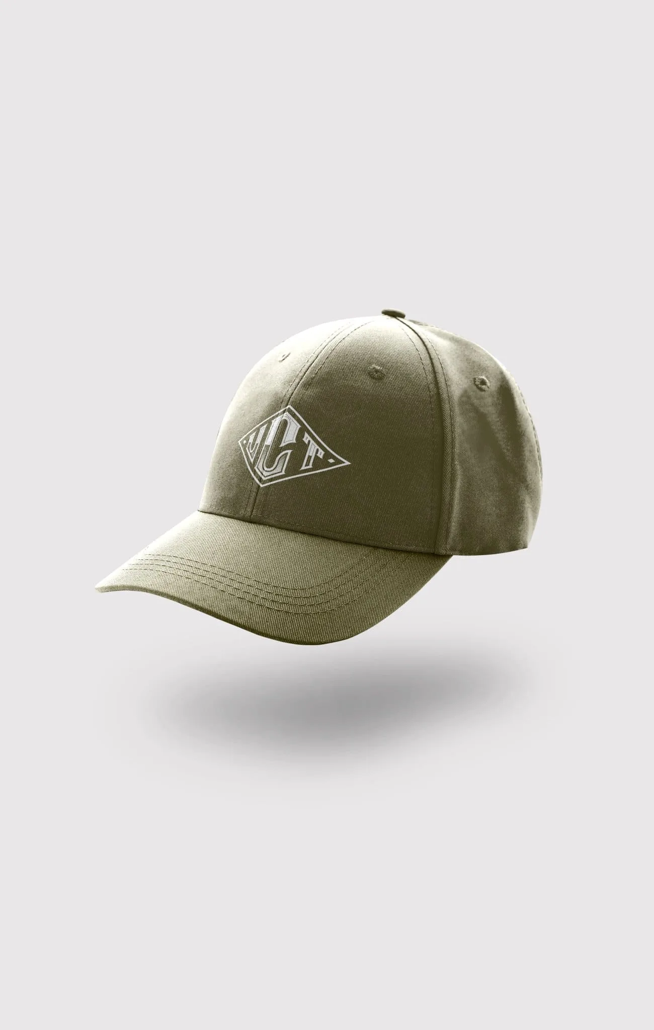 Olive Green jockey streetwear hat unclechronies tattoo logo
